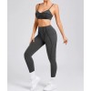 Спортивный комплект топ с леггинсами Top + Leggings model 81 (Grafite)